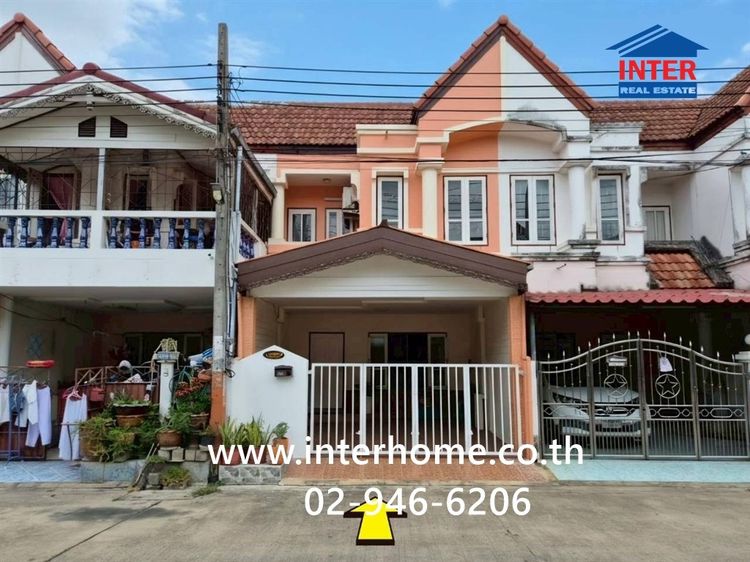 ทาวน์เฮ้าส์ 2 ชั้น 18.7 ตร.ว. หมู่บ้านเจ้าพระยา9 ซอยบางเลน5 ถนนรัตนาธิเบศร์ ถนนบางกรวย-ไทรน้อย บางใหญ่ นนทบุรี