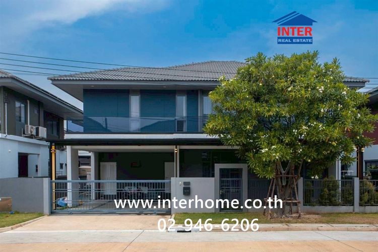 บ้านเดี่ยว 2 ชั้น 69.8 ตร.ว. หมู่บ้านสราญสิริ ชัยพฤกษ์-แจ้งวัฒนะ ถนนหอการค้าไทย ถนนชัยพฤกษ์ (345) ปากเกร็ด นนทบุรี
