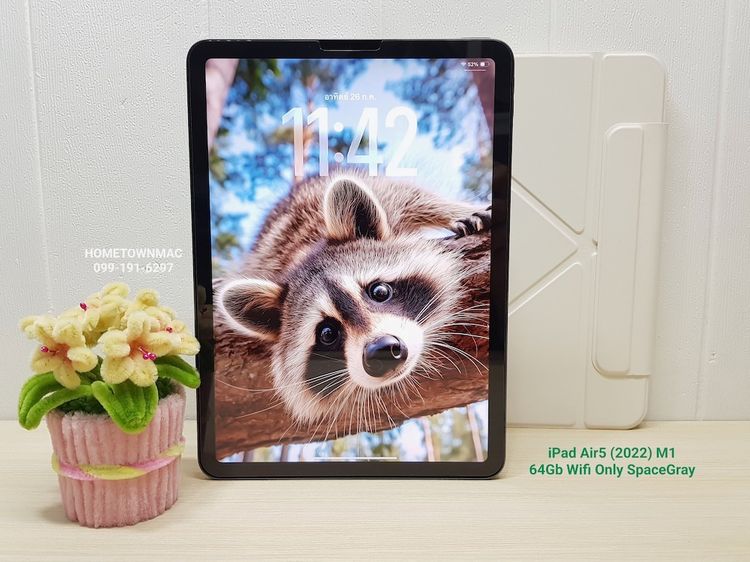 Apple 64 GB iPad Air (5th Gen, 2022) M1 64Gb Wifi Only สี Space Gray ราคาเบาๆ มีของแถม
