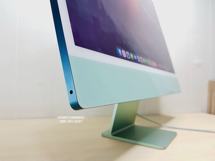 iMac (Retina 4.5K 24-inch, 2021) M1 8-Core CPU 7-Core GPU SSD 256Gb Ram 8Gb สีเขียว รูปที่ 3