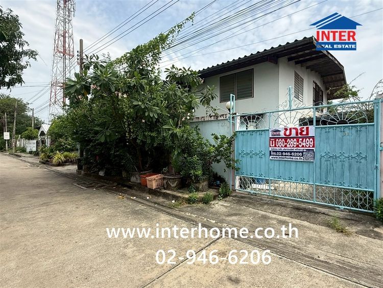 บ้านเดี่ยว 2 ชั้น 80 ตร.ว. หมู่บ้านนักกีฬาแหลมทอง (กรุงเทพกรีพา) ซอยนักกีฬาแหลมทอง15 ถนนกรุงเทพกรีฑา ถนนคู่ขนานกาญจนาภิเษก เขตพระโขนง 