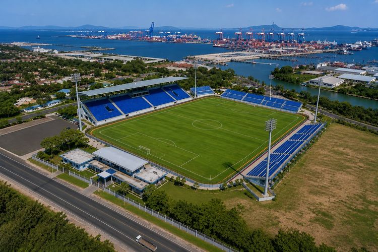 ขายสนามฟุตบอล ขนาดมาตรฐานสมาคมกีฬาฟุตบอลแห่งประเทศไทย (FA Thailand) ในจังหวัดชลบุรี 
