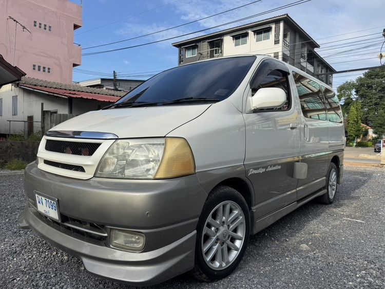 Toyota Granvia 2001 3.4 V6 Van เบนซิน LPG เกียร์อัตโนมัติ ขาว รูปที่ 4