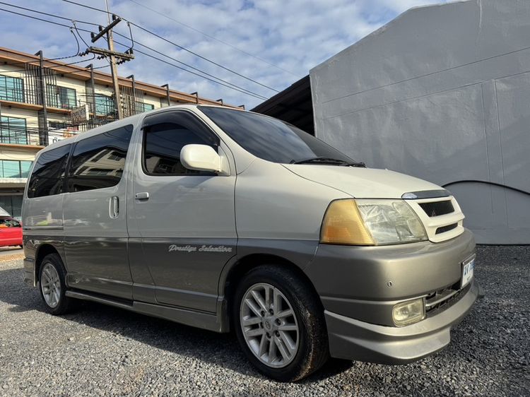 Toyota Granvia 2001 3.4 V6 Van เบนซิน LPG เกียร์อัตโนมัติ ขาว
