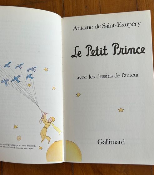 หนังสือเจ้าชายน้อย Le Petit Prince ภาษาฝรั่งเศส รูปที่ 4