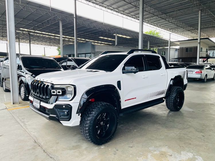 รถ Ford Ranger 2.0 Bi-Turbo 4WD Stormtrak สี ขาว