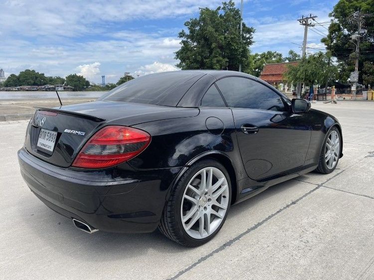 Mercedes-Benz SLK-Class 2009 SLK200 Sedan เบนซิน ไม่ติดแก๊ส เกียร์อัตโนมัติ ดำ รูปที่ 4