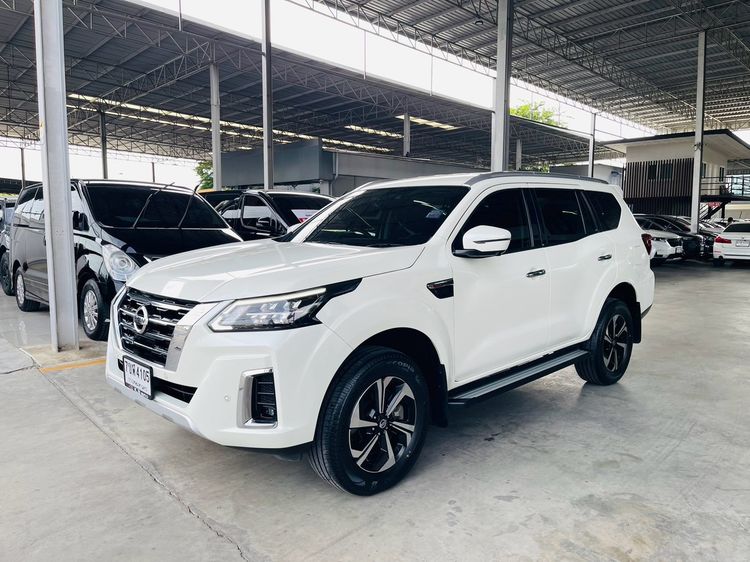 Nissan Terra 2022 2.3 VL 4WD Utility-car ดีเซล ไม่ติดแก๊ส เกียร์อัตโนมัติ ขาว