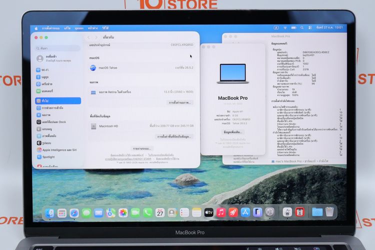 MacBook Pro M1 13" 8.256GB  รูปที่ 2