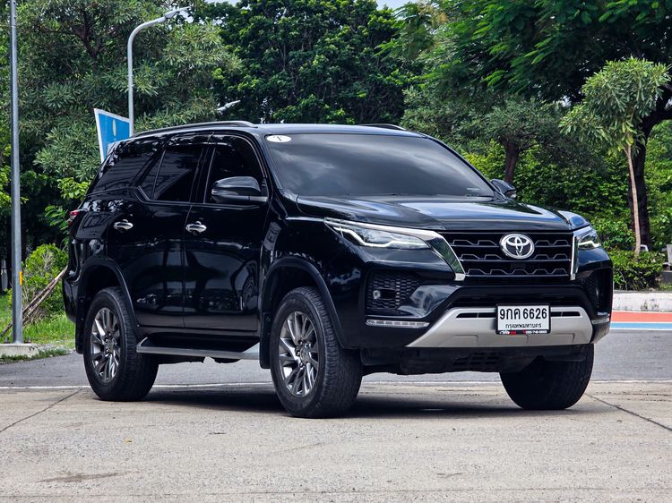 Toyota Fortuner 2021 2.4 G Utility-car ดีเซล ไม่ติดแก๊ส เกียร์อัตโนมัติ ดำ รูปที่ 3