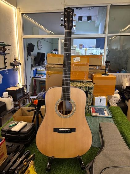 อื่นๆ กีต้าร์โปร่ง Voki M10D (Top Solid Sika Spruce) ใหม่ไม่มีที่ติ ไม่มีภาคไฟฟ้า