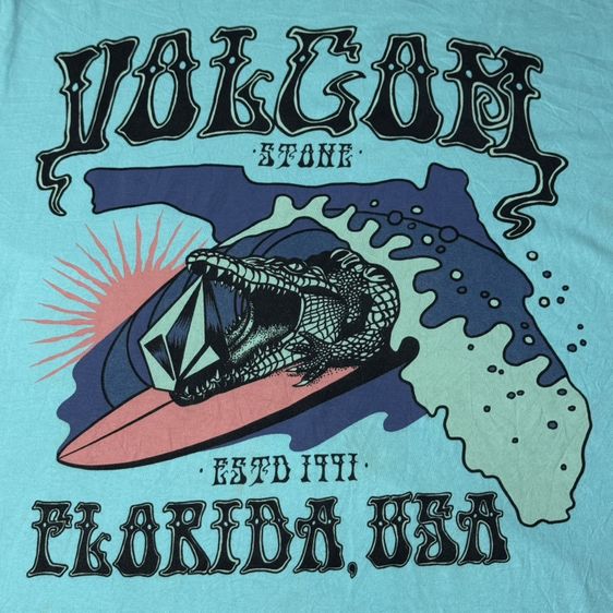 เสื้อยืด Volcom​ Skateboard​ Size XXL รูปที่ 5