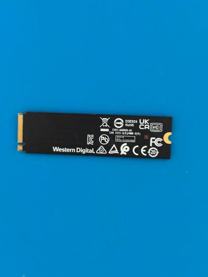 SSD M2 NVME มือสอง WD Blue SN580 NVMe SSD รุ่นความจุ 500GB ซึ่งเป็น SSD แบบ M.2 2280เอสเอสดี รูปที่ 2