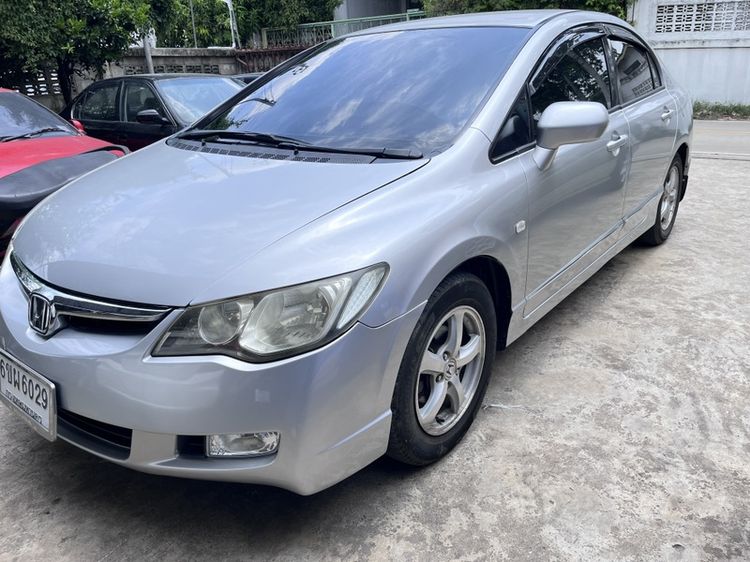 Honda Civic 2007 1.8 S i-VTEC Sedan เบนซิน ไม่ติดแก๊ส เกียร์ธรรมดา บรอนซ์เงิน รูปที่ 2