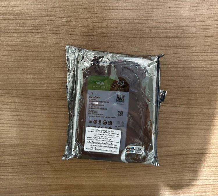 ฮาร์ทดิส ยี่ห้อ SEAGATE  รุ่น ST1000DM014 ประกันศูนย์ความจุ 1TB ฮาร์ดดิสก์ Seagate BarraCuda Hard disk driveHDDซีเกท รูปที่ 3