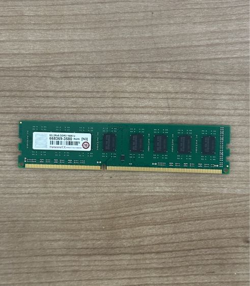 Ram Transcend มือสอง ขนาด 8GB DDR3-1600MHz U-DIMM สำหรับคอมพิวเตอร์ตั้งโต๊ะ แรม ram สำหรับ PC รูปที่ 3
