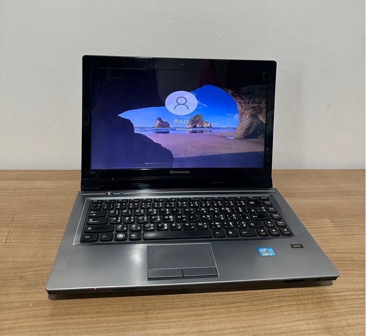 อื่นๆ ไม่ใช่ 8 กิกะไบต์ วินโดว์ USB Notebook มือสอง Lenovo IdeaPad V-470 แรม8GB HDD1000GB  แบตเก็บไฟ พร้อมใช้งาน โน๊คบุค IdeaPad V470-59323473