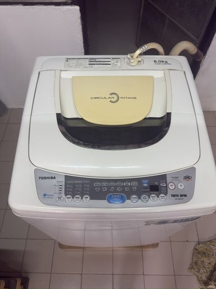 ขาย เครื่องซักผ้าฝาบน Toshiba 8.0 kg  เจ้าของขายเอง รูปที่ 3