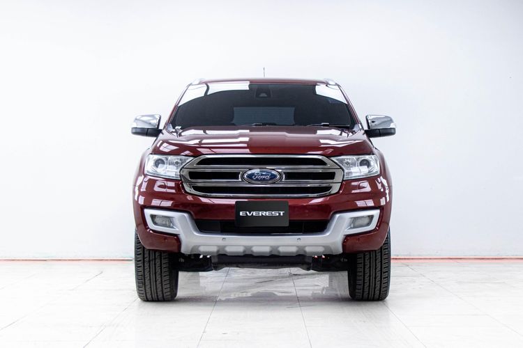 Ford Everest 2017 2.2 Titanium Plus Utility-car ดีเซล ไม่ติดแก๊ส เกียร์อัตโนมัติ แดง รูปที่ 4
