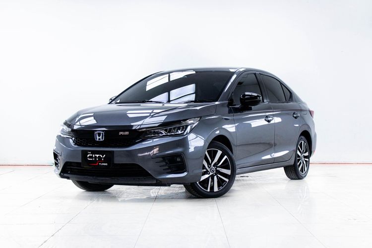 Honda City 2021 1.5 e:HEV RS Sedan ไฮบริด ไม่ติดแก๊ส เกียร์อัตโนมัติ เทา