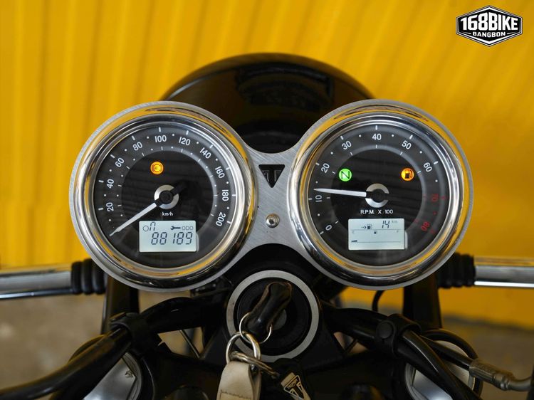Triumph Bonneville T100 BLACK ปี 2018 ฟรีดาวน์ ออกรถใช้เงิน 0 บาท รูปที่ 18
