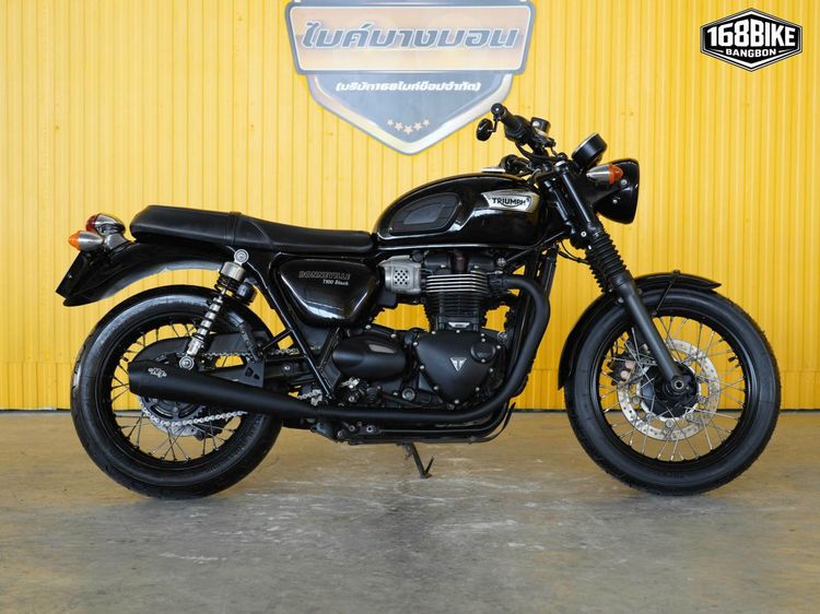 Triumph Bonneville T100 BLACK ปี 2018 ฟรีดาวน์ ออกรถใช้เงิน 0 บาท รูปที่ 2