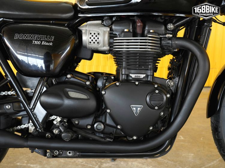 Triumph Bonneville T100 BLACK ปี 2018 ฟรีดาวน์ ออกรถใช้เงิน 0 บาท รูปที่ 17