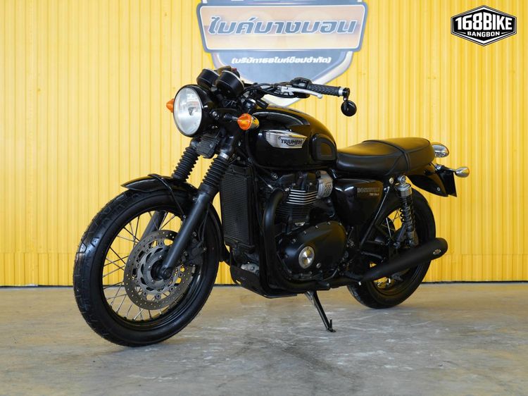 Triumph Bonneville T100 BLACK ปี 2018 ฟรีดาวน์ ออกรถใช้เงิน 0 บาท รูปที่ 8