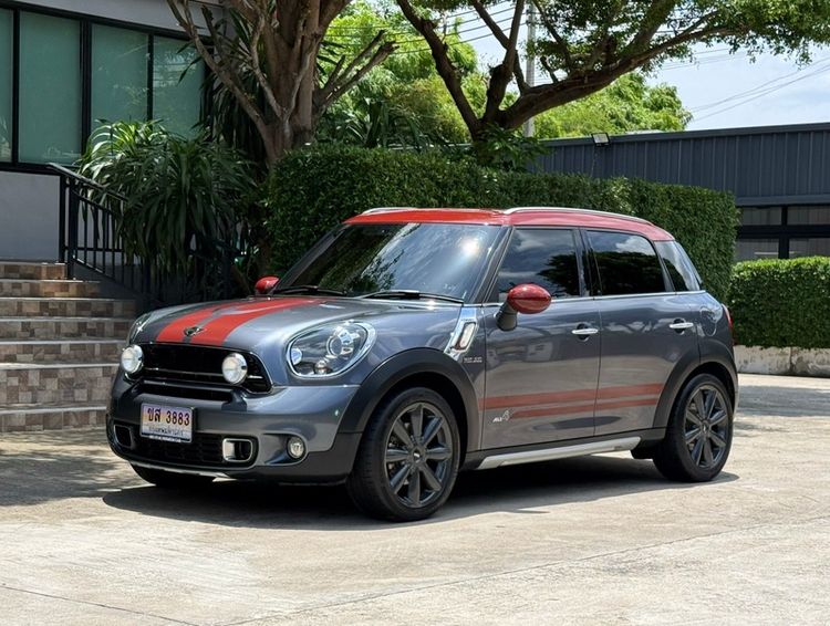 Mini COUNTRYMAN 2017 2.0 SD ALL4 4WD Sedan ดีเซล ไม่ติดแก๊ส เกียร์อัตโนมัติ เทา รูปที่ 4
