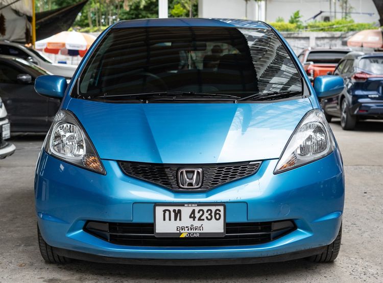 รถ Honda Jazz 1.5 V i-VTEC สี ฟ้า