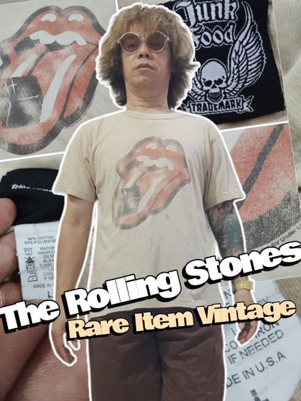 เสื้อวง The Rolling Stones👅