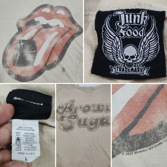 เสื้อวง The Rolling Stones👅 รูปที่ 15