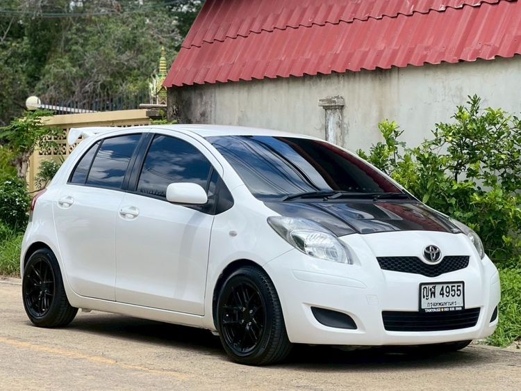 Toyota Yaris 2011 1.5 J Sedan เบนซิน ไม่ติดแก๊ส เกียร์อัตโนมัติ ขาว