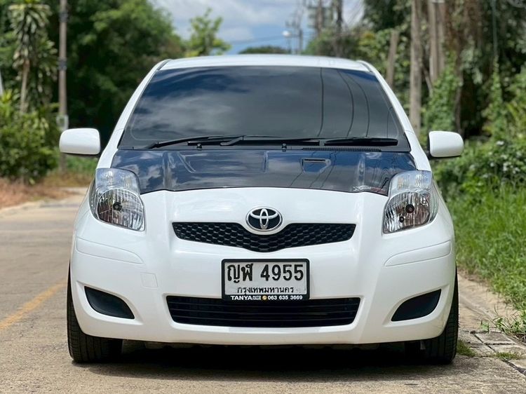 Toyota Yaris 2011 1.5 J Sedan เบนซิน ไม่ติดแก๊ส เกียร์อัตโนมัติ ขาว รูปที่ 2