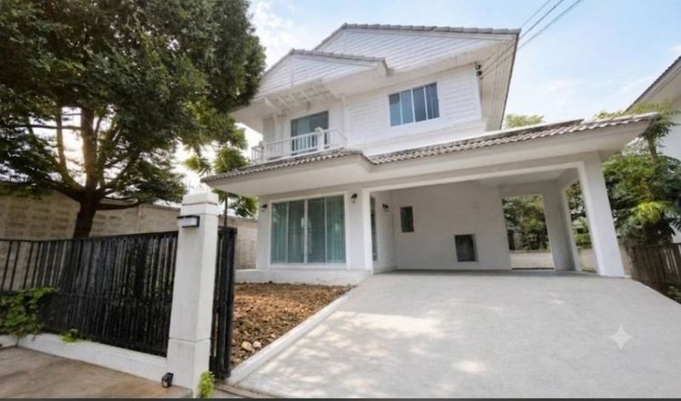 Land and Houses มีบางส่วน ให้เช่าบ้านเดี่ยว 2ชั้น แลนด์ แอนด์ เฮาส์ LH ม.ชัยพฤกษ์ บางนา 2 ซ. เอแบค ABAC บางนา- ตราด กม.26