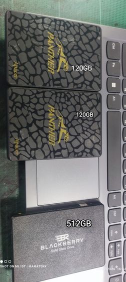 เหมาขาย SSD SATA 3 ตัว 752GB BlackBerry 512GB + Apacer 120GB 2 ตัว ประสิทธิภาพ 100 และ 99 เปอร์เซนต์ (กรุณาอ่านเงื่อนไขก่อนซื้อ)