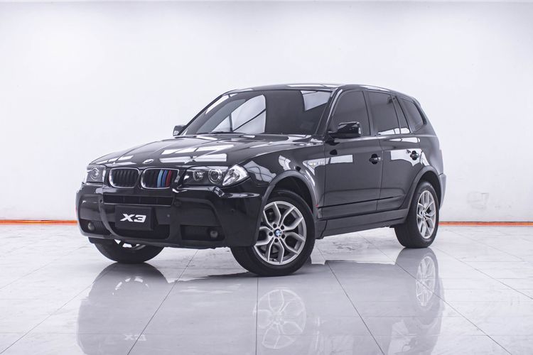 BMW X3 2009 2.5 xDrive25i 4WD Utility-car เบนซิน ไม่ติดแก๊ส เกียร์อัตโนมัติ ดำ