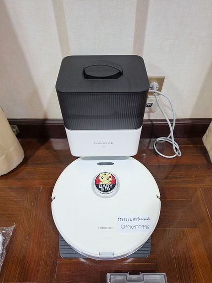  สุดยอดหุ่นยนต์ดูดฝุ่นถูพื้น ROBOROCK S8+ แปรงปัดคู่ มี Dock ดูดฝุ่น รุ่นนี้เป็นรุ่นสุดท้ายสร้างชื่อที่ใช้ดีมากๆ ซื้อมาเกือบสามหมื่น ขายถูก รูปที่ 2