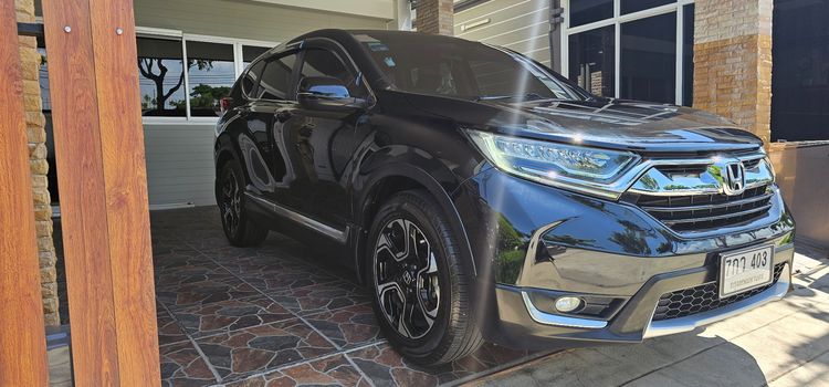 Honda CR-V 2018 2.4 EL 4WD Sedan เบนซิน ไม่ติดแก๊ส เกียร์อัตโนมัติ ดำ รูปที่ 2