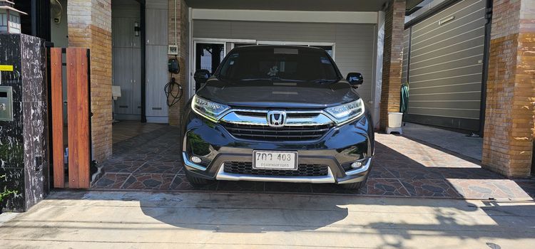 Honda CR-V 2018 2.4 EL 4WD Sedan เบนซิน ไม่ติดแก๊ส เกียร์อัตโนมัติ ดำ