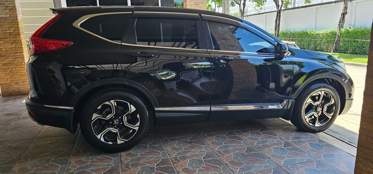 Honda CR-V 2018 2.4 EL 4WD Sedan เบนซิน ไม่ติดแก๊ส เกียร์อัตโนมัติ ดำ รูปที่ 3