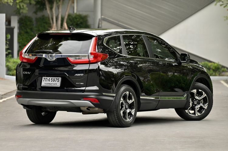 Honda CR-V 2018 2.4 EL 4WD Utility-car เบนซิน ไม่ติดแก๊ส เกียร์อัตโนมัติ ดำ รูปที่ 4