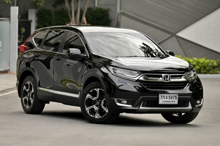 Honda CR-V 2018 2.4 EL 4WD Utility-car เบนซิน ไม่ติดแก๊ส เกียร์อัตโนมัติ ดำ รูปที่ 2