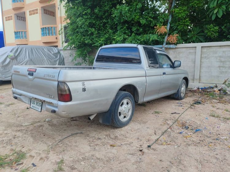 Mitsubishi Strada Grandis 2001 2.8 Grandis GLX Pickup ดีเซล ไม่ติดแก๊ส เกียร์อัตโนมัติ เทา รูปที่ 4