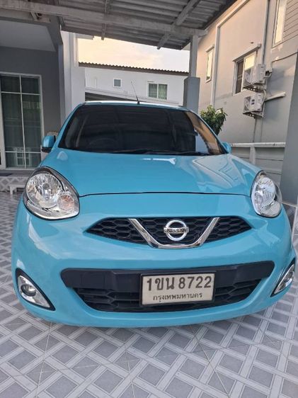 Nissan March 2017 1.2 VL Sedan เบนซิน ฟ้า