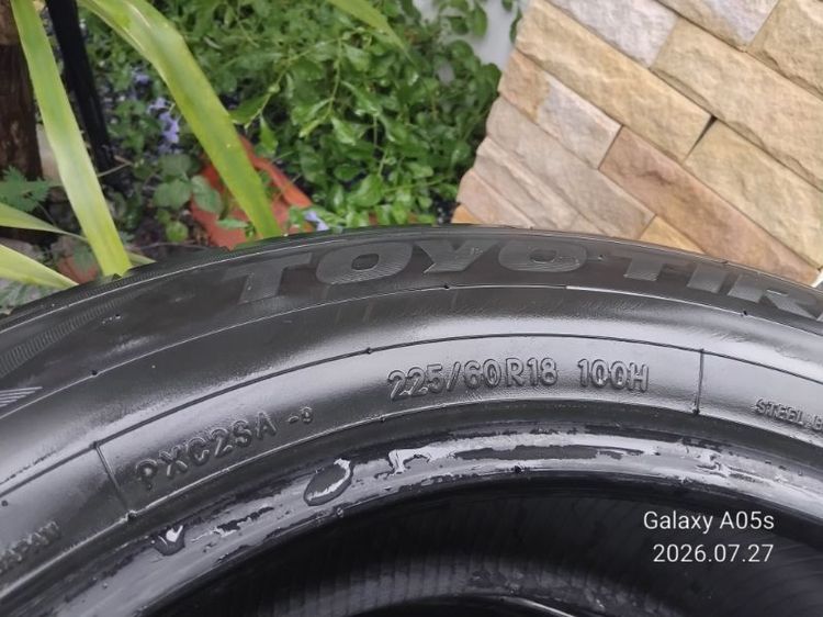ยาง 235 60 18 Michelin Primacy SUV ปี 22 สภาพสวยดอกเยอะ ไม่มีแตกบวมปะและไม่กินขอบ เส้นละ 500 บาท แถมฟรียาง 225 60 18 Toyo 2 เส้น รูปที่ 11