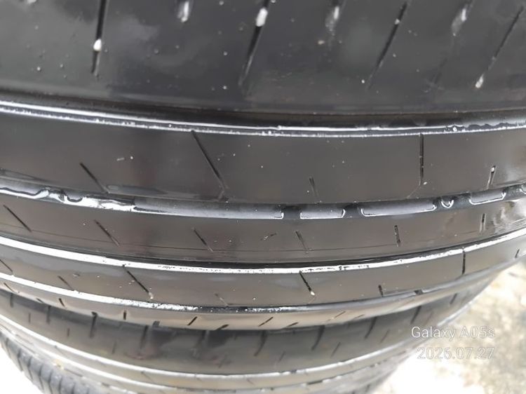 ยาง 235 60 18 Michelin Primacy SUV ปี 22 สภาพสวยดอกเยอะ ไม่มีแตกบวมปะและไม่กินขอบ เส้นละ 500 บาท แถมฟรียาง 225 60 18 Toyo 2 เส้น รูปที่ 8