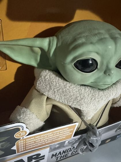Star Wars Hasbro Adorable Baby Yoda Animatronic Edition Toy ตุ๊กตาเบบี้โยดาขยับได้มีเสียงเสมือนจริงลิขสิทธิ์แท้พร้อมส่ง มือ 2 (สภาพใหม่ 99%) รูปที่ 5