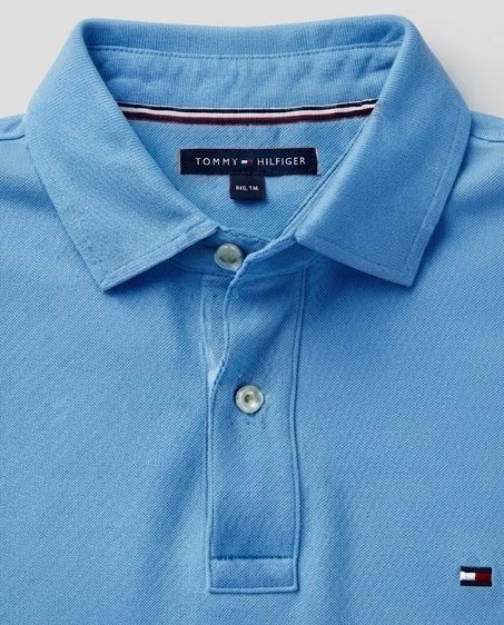 Tommy Hilfiger 1985 Classic Fit Pique Polo Shirt  รูปที่ 3