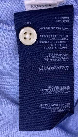 Tommy Hilfiger 1985 Classic Fit Pique Polo Shirt  รูปที่ 5